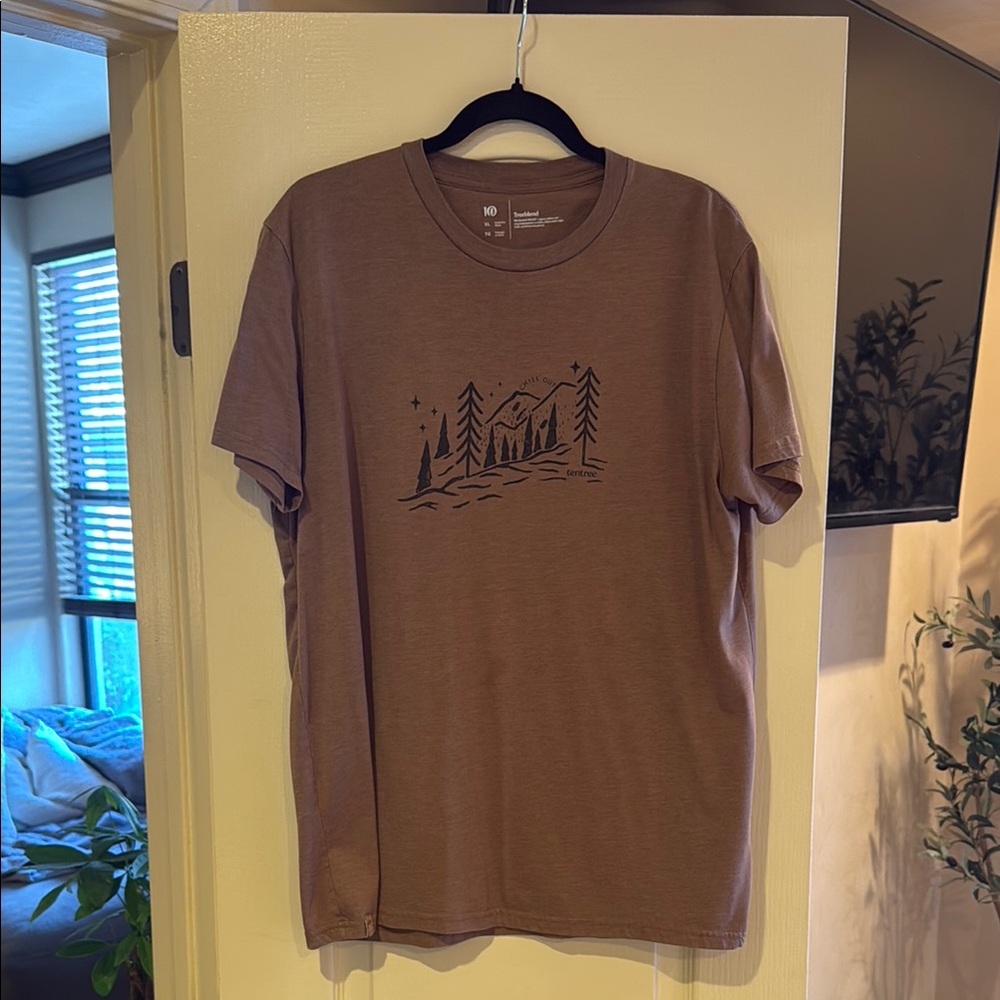 Brown Graphic T-Shirt